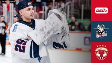DEL2: EC Kassel Huskies vs. Lausitzer Füchse