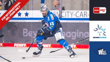 For international fans only - DEL: Dresdner Eislöwen vs. Schwenninger Wild Wings