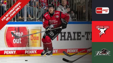 For international fans only - DEL: Kölner Haie vs. Augsburger Panther