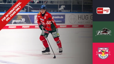 For international fans only - DEL: Augsburger Panther vs. EHC Red Bull München