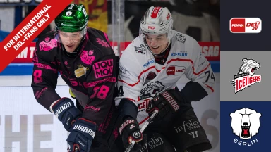 For international fans only - DEL: Nürnberg Ice Tigers vs. Eisbären Berlin