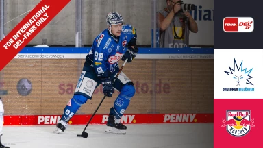 For international fans only - DEL: Dresdner Eislöwen vs. EHC Red Bull München