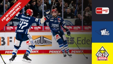 For international fans only - DEL: Schwenninger Wild Wings vs. Fischtown Pinguins Bremerhaven