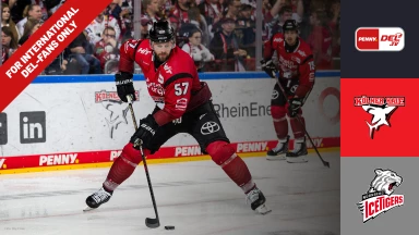 For international fans only - DEL: Kölner Haie vs. Nürnberg Ice Tigers