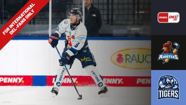 For international fans only - DEL: Iserlohn Roosters vs. Straubing Tigers