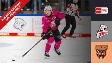 For international fans only - DEL: Nürnberg Ice Tigers vs. Grizzlys Wolfsburg