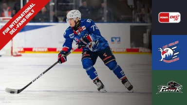 For international fans only - DEL: Adler Mannheim vs. Augsburger Panther