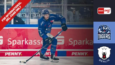 For international fans only - DEL: Straubing Tigers vs. Eisbären Berlin
