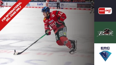 For international fans only - DEL: Augsburger Panther vs. ERC Ingolstadt