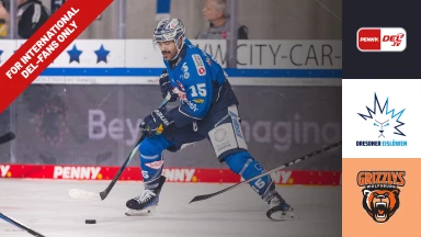 For international fans only - DEL: Dresdner Eislöwen vs. Grizzlys Wolfsburg