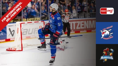 For international fans only - DEL: Adler Mannheim vs. Iserlohn Roosters