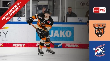 For international fans only - DEL: Grizzlys Wolfsburg vs. Adler Mannheim