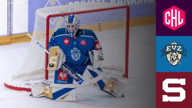 CHL: EV Zug vs. Sparta Prague - Achtelfinale