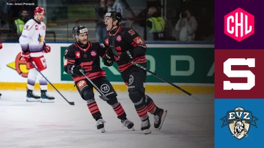 CHL: Sparta Prague vs. EV Zug - Achtelfinale
