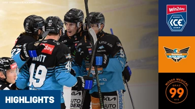 win2day ICE Hockey League: Steinbach Black Wings Linz vs. Moser Medical Graz99ers | Highlights