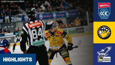 win2day ICE Hockey League: HC Falkensteiner Pustertal vs. EC iDM Wärmepumpen VSV | Highlights