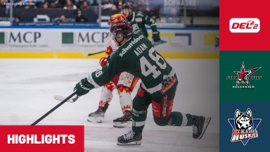 DEL2: Starbulls Rosenheim vs. EC Kassel Huskies | Highlights