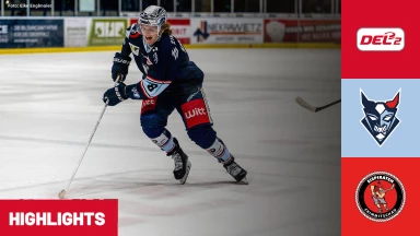 DEL2: Blue Devils Weiden vs. Eispiraten Crimmitschau | Highlights