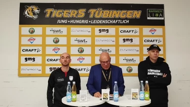Pressekonferenz | Tigers Tübingen - SBB Wolmirstedt
