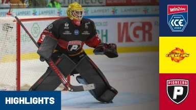 win2day ICE Hockey League: Vienna Capitals vs. Pioneers Vorarlberg | Highlights