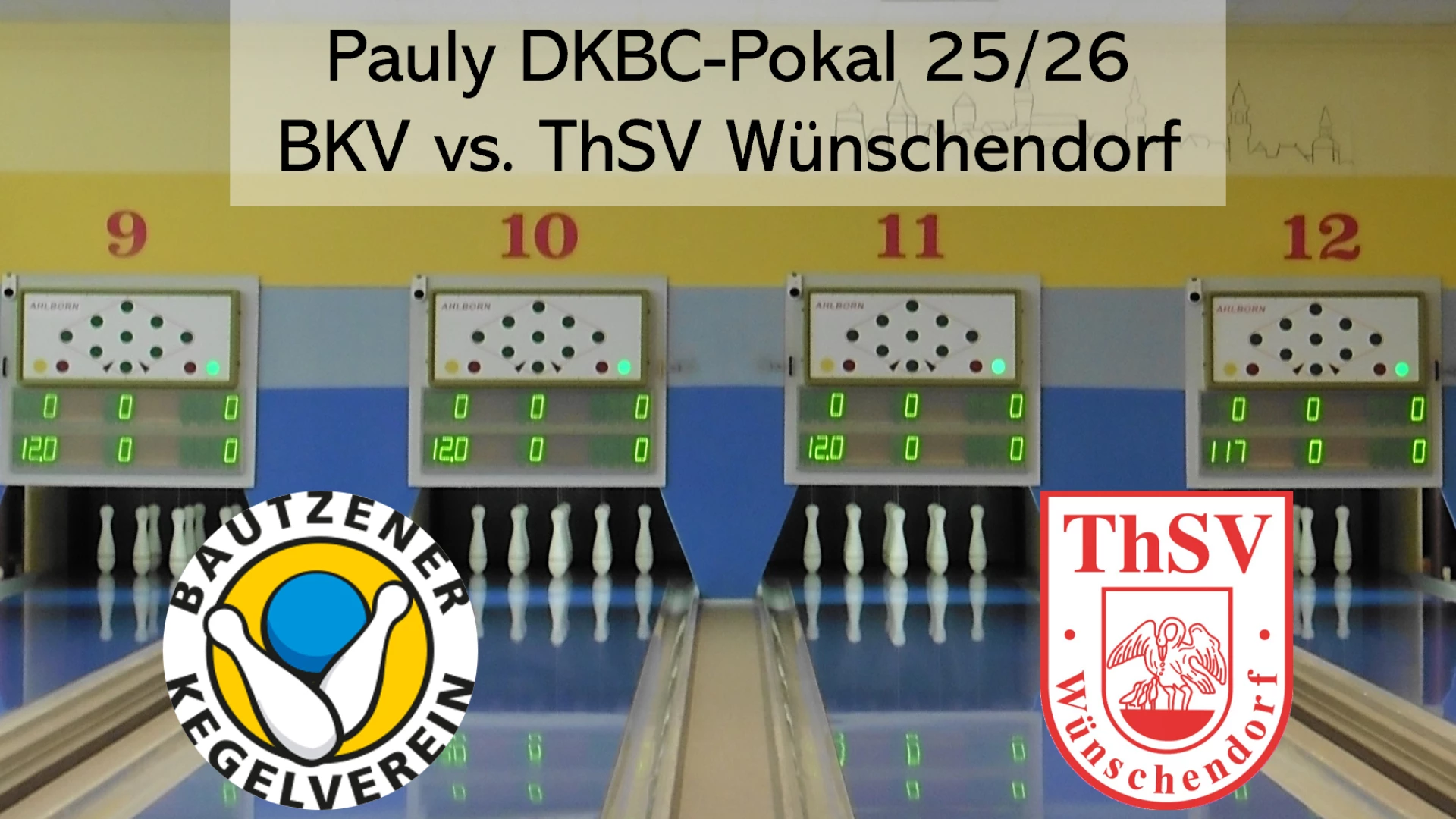 Pauly DKBC-Pokal Frauen: Bautzener KV – ThSV Wünschendorf, image size:1920x1080