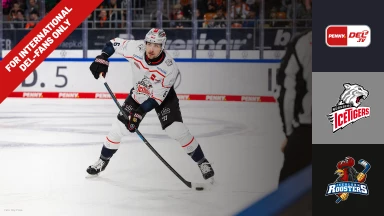 For international fans only - DEL: Nürnberg Ice Tigers vs. Iserlohn Roosters