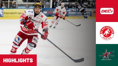 DEL2: EC Bad Nauheim vs. Starbulls Rosenheim | Highlights