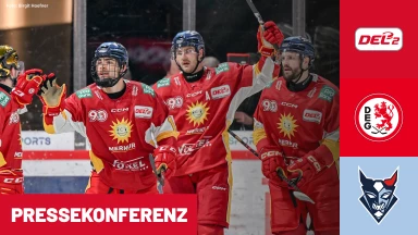 DEL2: Düsseldorfer EG vs. Blue Devils Weiden | Pressekonferenz