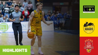 ProA: Bozic Estriche Knights Kirchheim vs. Bayer Giants Leverkusen | Highlights