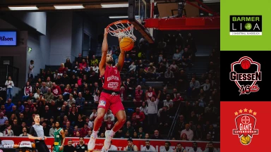 ProA: Giessen 46ers vs. Bayer Giants Leverkusen