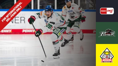 For international fans only - DEL: Augsburger Panther vs. Pinguins Bremerhaven