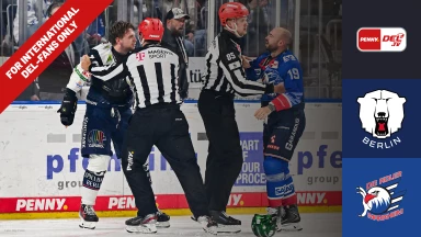For international fans only - DEL: Eisbären berlin vs. Adler Mannheim