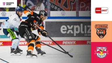DEL: Grizzlys Wolfsburg vs. EHC Red Bull München - MagentaSport
