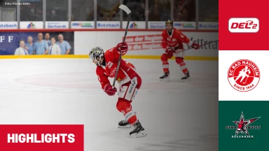 DEL2: EC Bad Nauheim vs. Starbulls Rosenheim | Highlights