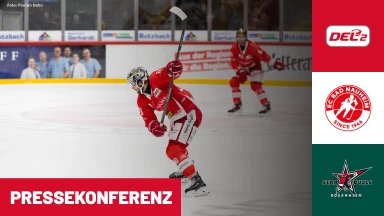 DEL2: EC Bad Nauheim vs. Starbulls Rosenheim | Pressekonferenz