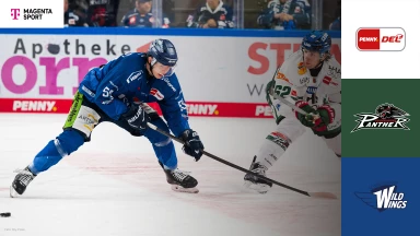 DEL: Augsburger Panther vs. Schwenninger Wild Wings - MagentaSport