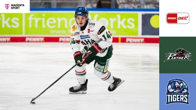 DEL:  Augsburger Panther vs. Straubing Tigers - MagentaSport