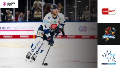 DEL: Iserlohn Roosters vs. Dresdner Eislöwen - MagentaSport