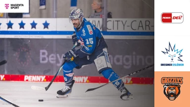 DEL: Dresdner Eislöwen vs. Grizzlys Wolfsburg - MagentaSport