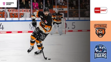 DEL: Grizzlys Wolfsburg vs. Straubing Tigers - MagentaSport