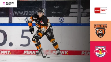 DEL: Grizzlys Wolfsburg vs. EHC Red Bull München - MagentaSport
