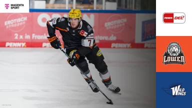 DEL: Löwen Frankfurt vs. Schwenninger Wild Wings - MagentaSport