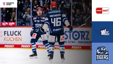 DEL: Schwenninger Wild Wings vs. Straubing Tigers - MagentaSport
