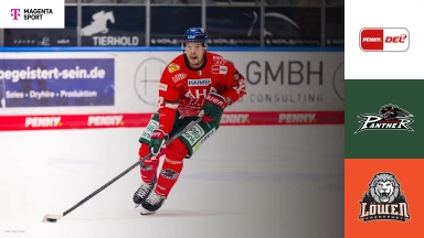 DEL: Augsburger Panther vs. Löwen Frankfurt - MagentaSport