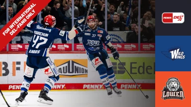 For international fans only - DEL: Schwenninger Wild Wings vs. Löwen Frankfurt