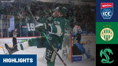 win2day ICE Hockey League: FTC-Telekom Budapest vs. Olimpija Ljubljana | Highlights