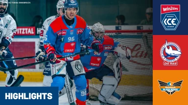 win2day ICE Hockey League: HC TIWAG Innsbruck vs. Steinbach Black Wings Linz | Highlights