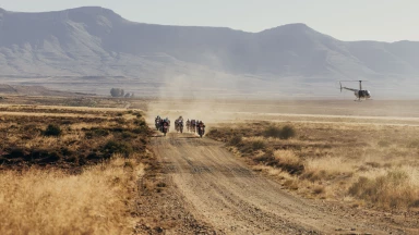 Andreas Seewald (GER) wird Zweiter auf der 5. Etappe des Nedbank Gravel Burn