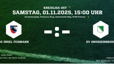 SG Insel Fehmarn 1 vs. SV Großenbrode