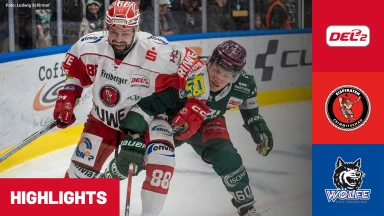 DEL2: Eispiraten Crimmitschau vs. EHC Freiburg | Highlights